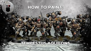 Contrast How to Paint Tempestus Aquilons [upl. by Ydur]