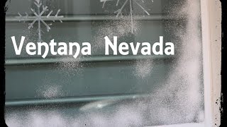 Ventana Nevada rápido y fácil DIY [upl. by Ossy215]