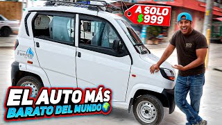 El auto mas Barato del mundo llego para cambiar a Mexico Cuesta 999 [upl. by Acimak605]