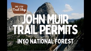 John Muir Trail Permits 2023 StepbyStep guide  Inyo National Forest [upl. by Nitsreik]