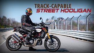 2019 Indian FTR 1200 S Review  Will It Track Day [upl. by Atiuqehc]