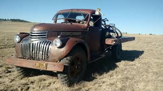 1946 Chevy Truck  Camping Road Trip [upl. by Nawat]