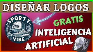 Diseñar y Crear un logo para mi empresa canal de YouTube o marca con inteligencia artificial gratis [upl. by Lajes]