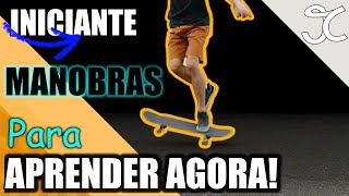 Manobras MUITO FÁCEIS DE SKATE você consegue aprender agora SKATE PRA INCIANTES [upl. by Dinerman515]