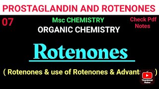 Rotenones Concept  Uses amp advantage mscchemistrynotes organicchemistry itschemistrytime [upl. by Swainson239]