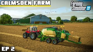 BREATHTAKINGLY REALISTIC MASTERPIECE  Calmsden Farm  Farming Simulator 22 [upl. by Ahseneuq]