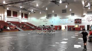 East Limestone Middle School Pep Rally 2013 [upl. by Dannie]