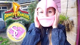 Mighty Morphin Pink Power Ranger Helmet Kit finish with Sapphire Cosplay Part One [upl. by Llert]