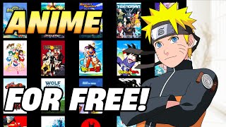 Top 3 BEST Websites To Watch Anime For Completely FREE 2024 [upl. by Derreg]