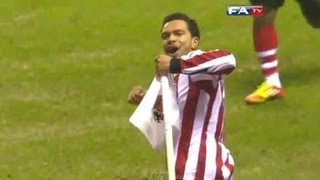 Sunderland 20 Arsenal  Official Highlights and Goals  FA Cup 5th Round 180212 [upl. by Coulson]