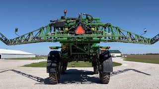 2017 John Deere R4045 Sprayer  Video 2 [upl. by Angelica]