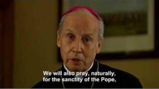 Prelate of OPus Dei speaks about Year of Priests [upl. by Leibarg]