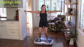 VibroSlim Vibration Platform Exercise Instructions [upl. by Cottle879]