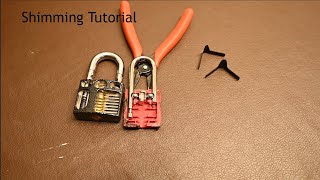 Padlock Shimming Tutorial Feat James [upl. by Nuhsar924]