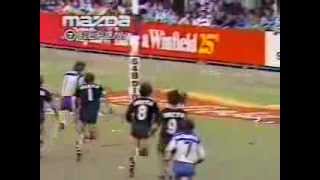 Greg Brentnall Try 1982 Canterbury v Wests [upl. by Alegnasor]