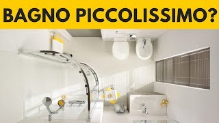 Bagno piccolissimo tutte le soluzioni e i trucchi per arredarlo [upl. by Tenney]