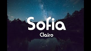 Clairo  Sofia Lyric Video [upl. by Acisey]