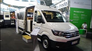 2019 Westfalia Sven Hedin Volkswagen Crafter  Ext and Interior  Caravan Show CMT Stuttgart 2019 [upl. by Luemas]