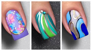 Nail Art Designs 2024  Easy Nail Art 20nails [upl. by Elvia]