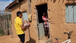 FOMOS ATE O SITIO CARAPEBAS MUNICIPIO DE AROEIRAS PARAIBA CONHECER A SENHORA VITÓRIA VEJA [upl. by Malca]