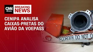 Cenipa analisa caixaspretas do avião da Voepass  CNN NEWSROOM [upl. by Crompton]