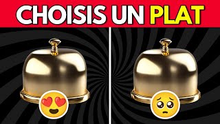 Choisis un plat  Lédition des bons et des mauvais aliments 😋🤮  Food Quiz [upl. by Yanal550]