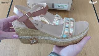 Blandine donne son avis sur les sandales espadrilles 22234597  Besson Chaussures [upl. by Nov]