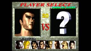 Tekken 1  Kazuya Mishima Ending  HD [upl. by Ahsinna758]