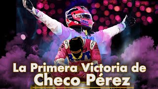 CARRERAS INMORTALES CHECO PEREZ y la VICTORIA que LO SALVÓ del RETIRO de la F1 en GP de Sakhir 2020 [upl. by Aridaj]