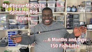 My Phenix M1 2020 Rod Review  6 Months and Over 150 Fish Later [upl. by Salomi]