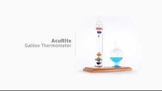 AcuRite Galileo Thermometers  Art amp Science [upl. by Frieda436]