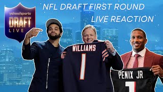 2024 NFL Draft First Round Reaction to Every Pick and Trade  Yahoo Sports [upl. by Ecurb640]