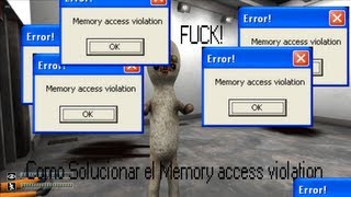 Como solucionar el Memory access violation del scp containment breach [upl. by Yellac609]