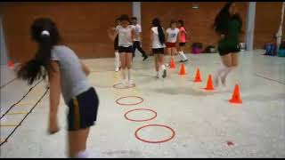 Sesión de preparación física voleibol [upl. by Loy129]