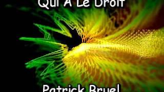 Patrick Bruel  Qui A Le Droit  cover [upl. by Downey138]