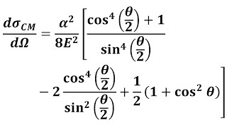 Bhabha Differential Scattering Cross Section Derivation  Tree Level  Quantum Electrodynamics  QFT [upl. by Arramat]