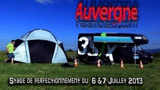 Adventure Auvergne Paramoteur stage perf Pascal Vallée [upl. by Aihsenat865]