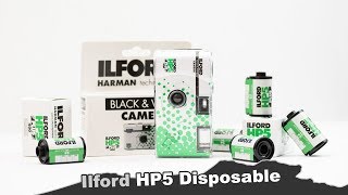 Ilford HP5 Disposable Camera Review and Disassembly [upl. by Brahear927]