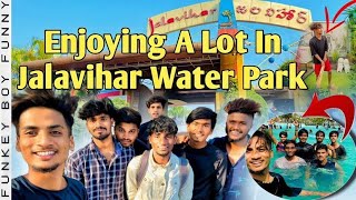 Jalvihar water park🎢  stunning water 💦rides  funkeyboyfunny hyderabad [upl. by Wallford280]