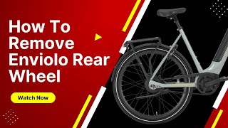 How To Remove Enviolo Rear Wheel [upl. by Bael]