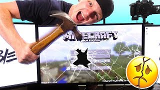 PSYCHO YOUTUBER RAGES OVER MINECRAFT [upl. by Nilra]