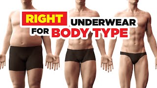 Best Underwear For Body Type Boxers Vs Briefs Vs Thongs [upl. by Parsons95]