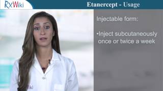 Etanercept Medication Overview [upl. by Ativet]