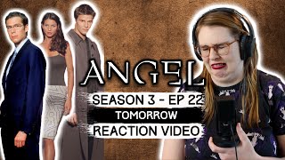 ANGEL  SEASON 3 EP 22 TOMORROW 2002 TV SHOW REACTION VIDEO AND REVIEW FIRST TIME WATCHING [upl. by Ezechiel]