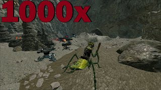 We Played A 1000x FIBERCRAFT SERVER  Ark PvP [upl. by Anerul]