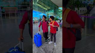 ￼￼ airport मे ट्रेन 😂😂￼ comedy realfools vikramcomedyvideo vikramfunnyvideo airport [upl. by Pip]