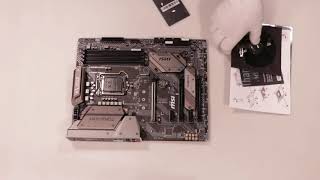 Unboxing MSI Motherboard MAG Z390 Tomahawk [upl. by Anaeg756]