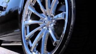 Lexani Rims  Chrome CVX 55 22quot Chrysler 300 [upl. by Emyam198]