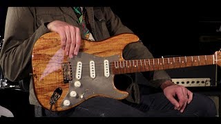 Fender Custom Shop Wildwood 10 Artisan Stratocaster – Spalted Maple • SN CZ533088 [upl. by Pietje]