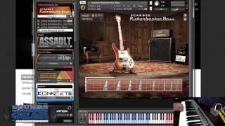 Native Instruments Scarbee Rickenbacker Bass review [upl. by Dasa]